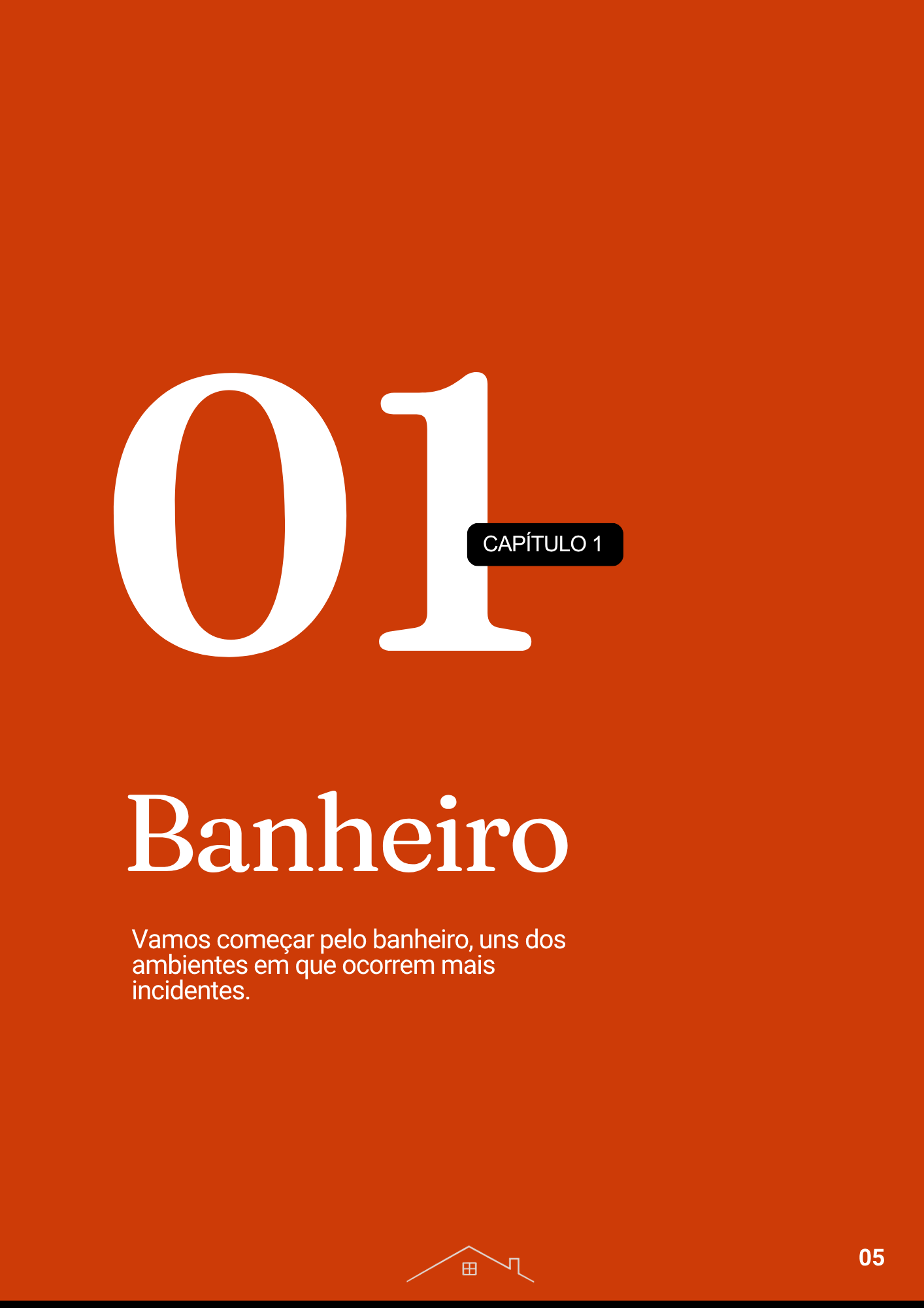 Página 5 da cartilha: Capítulo 1 — Banheiro